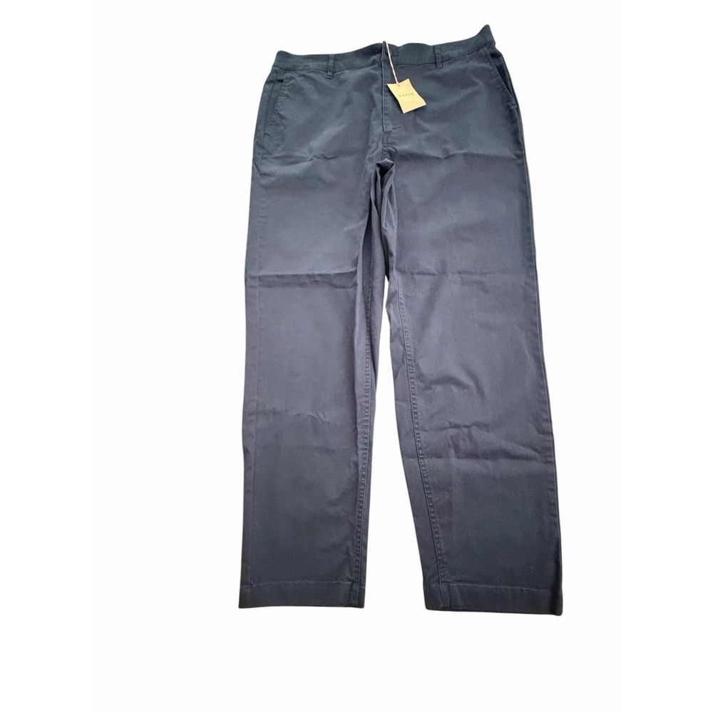 Boden Pants Chinos Womens US 14 Casual Trousers New Straight Leg Blue #D5-5